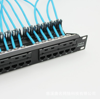 高效互聯，智慧布線的理想選擇 新款六類網絡配線架CAT6 24口深度解析